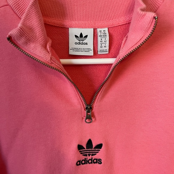 Adidas Originals Colorado colorblock pink and orange sweatshirt - Picture 4 of 4